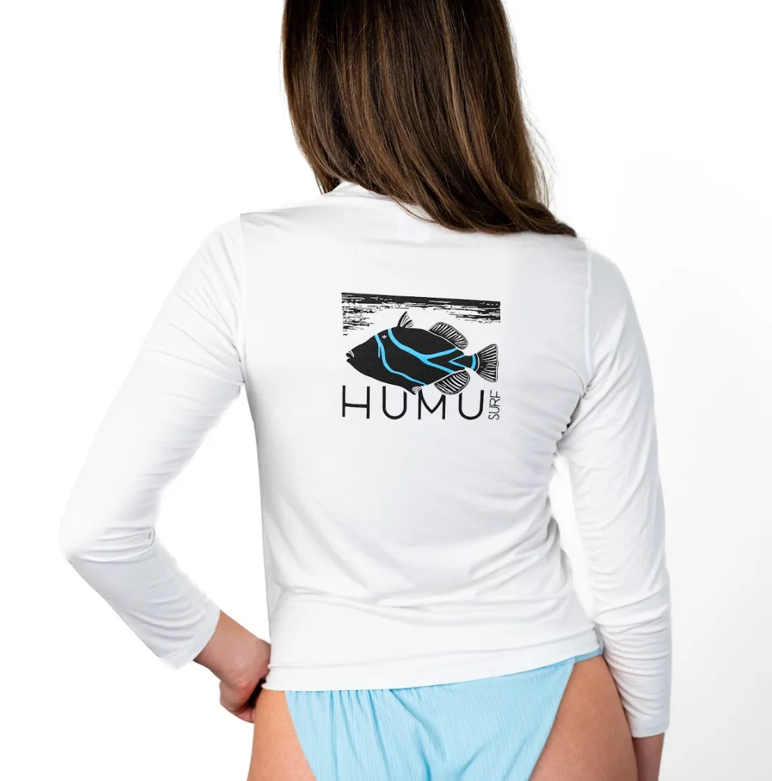 Women's Woody Long Sleeve Performance Sunshirt sold by Humu Surf product image thumbnail 3
