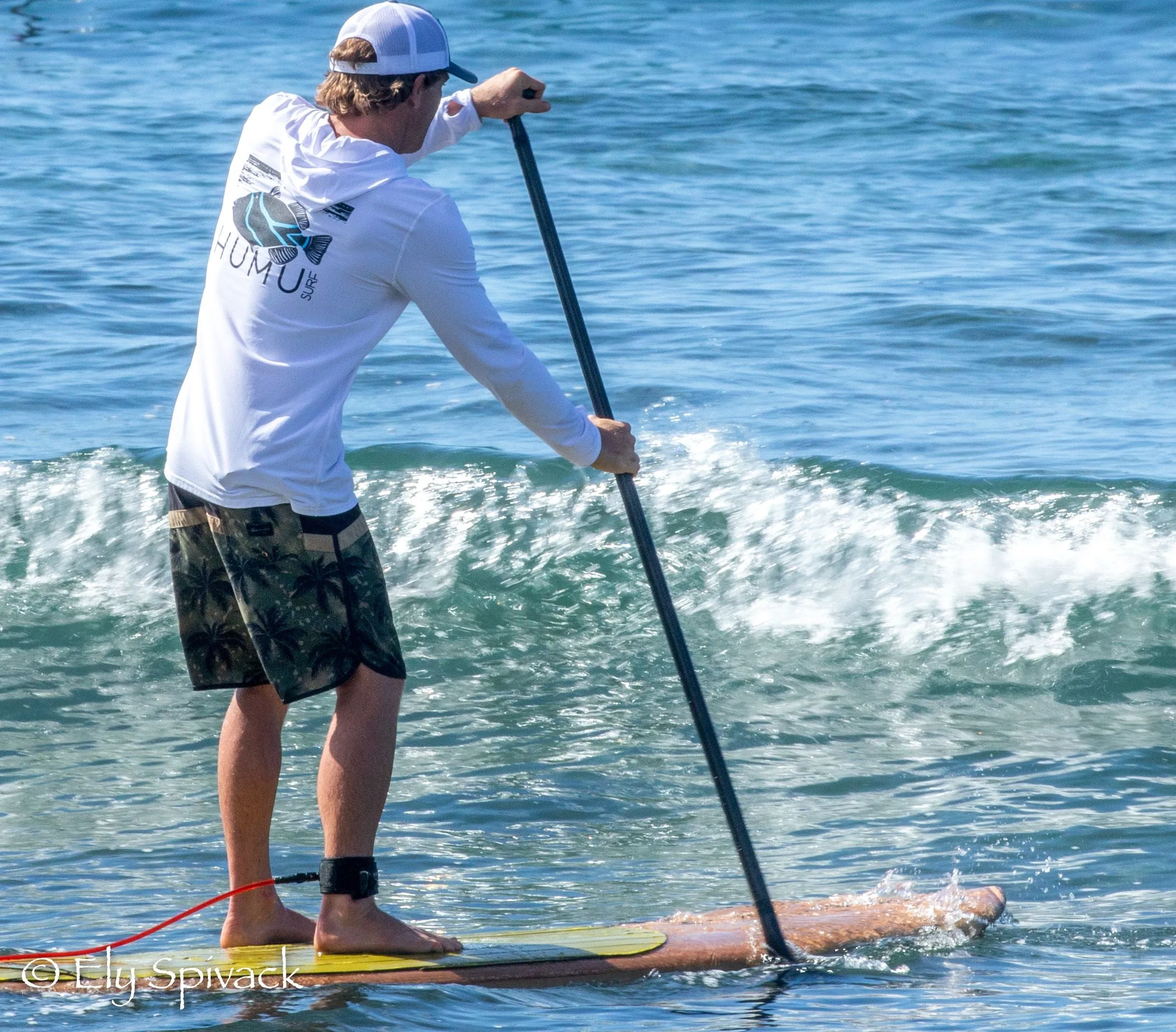 Men's Woody Long Sleeve Performance Hoody sold by Humu Surf product image thumbnail 4