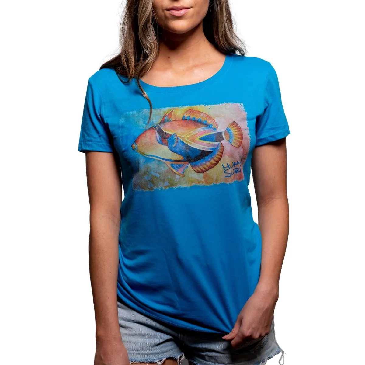 Women's Short Sleeve T's sold by Humu Surf product image thumbnail 2