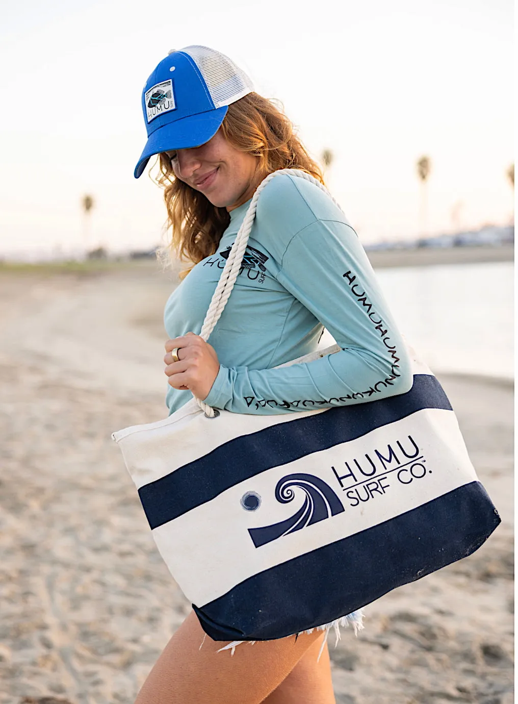 Nautical Canvas Tote Bag sold by Humu Surf