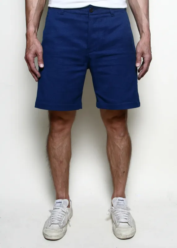 Rogue Territory Infantry Shorts - Indigo Selvedge Contrast made by Rogue Territory