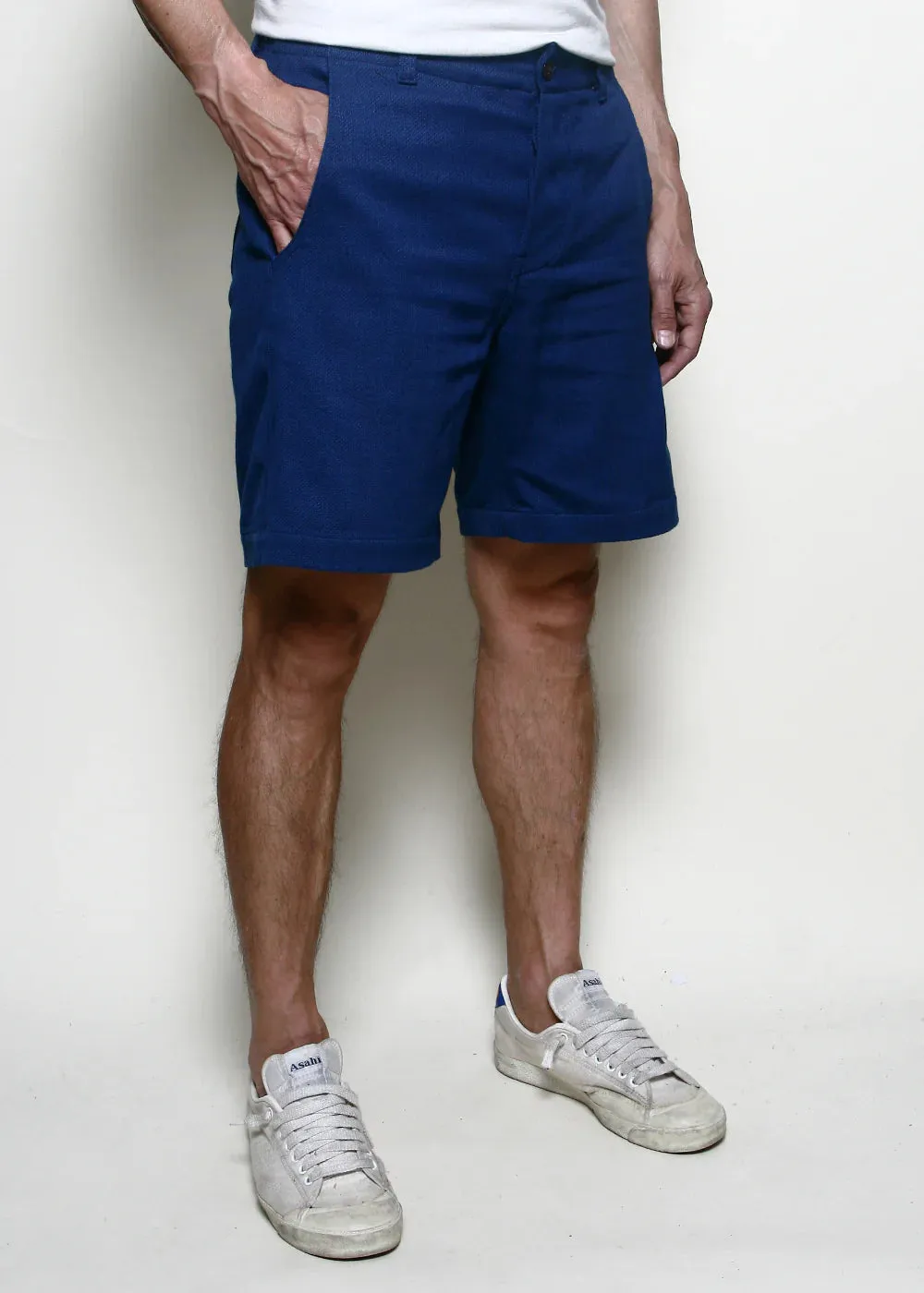 Rogue Territory Infantry Shorts - Indigo Selvedge Contrast sold by Berkeley Supply product image thumbnail 2