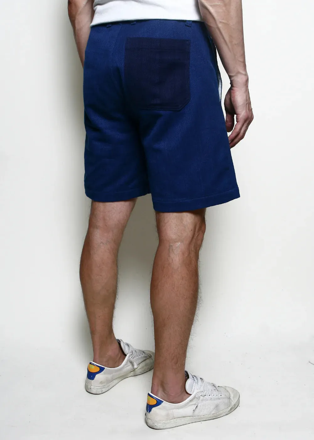 Rogue Territory Infantry Shorts - Indigo Selvedge Contrast sold by Berkeley Supply product image thumbnail 3