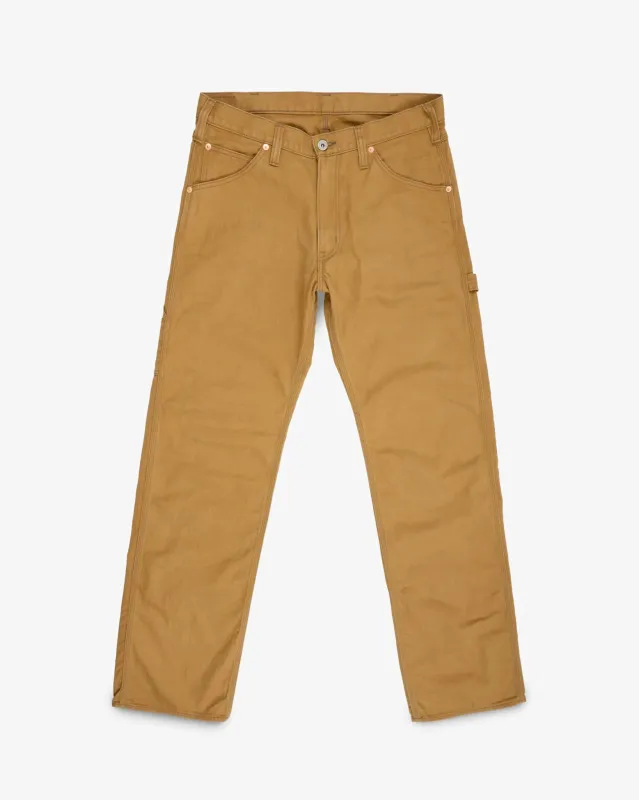 Iron Heart 10oz Herringbone Painter’s Pants - Brown made by Iron Heart