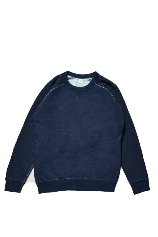 Pure Blue Japan Yarn Dyed Sweatshirt - Indigo [5409-ID] made by Pure Blue Japan