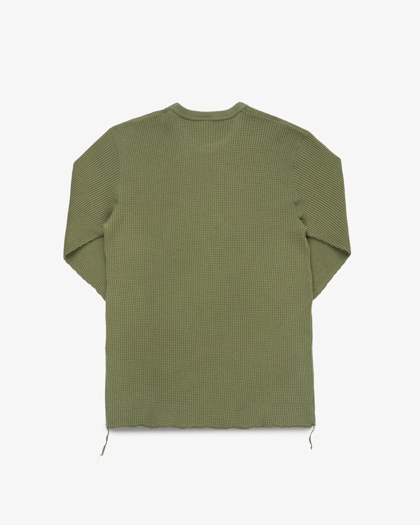 Iron Heart - Waffle Knit L/S Crewneck Thermal - Olive sold by Berkeley Supply product image thumbnail 2