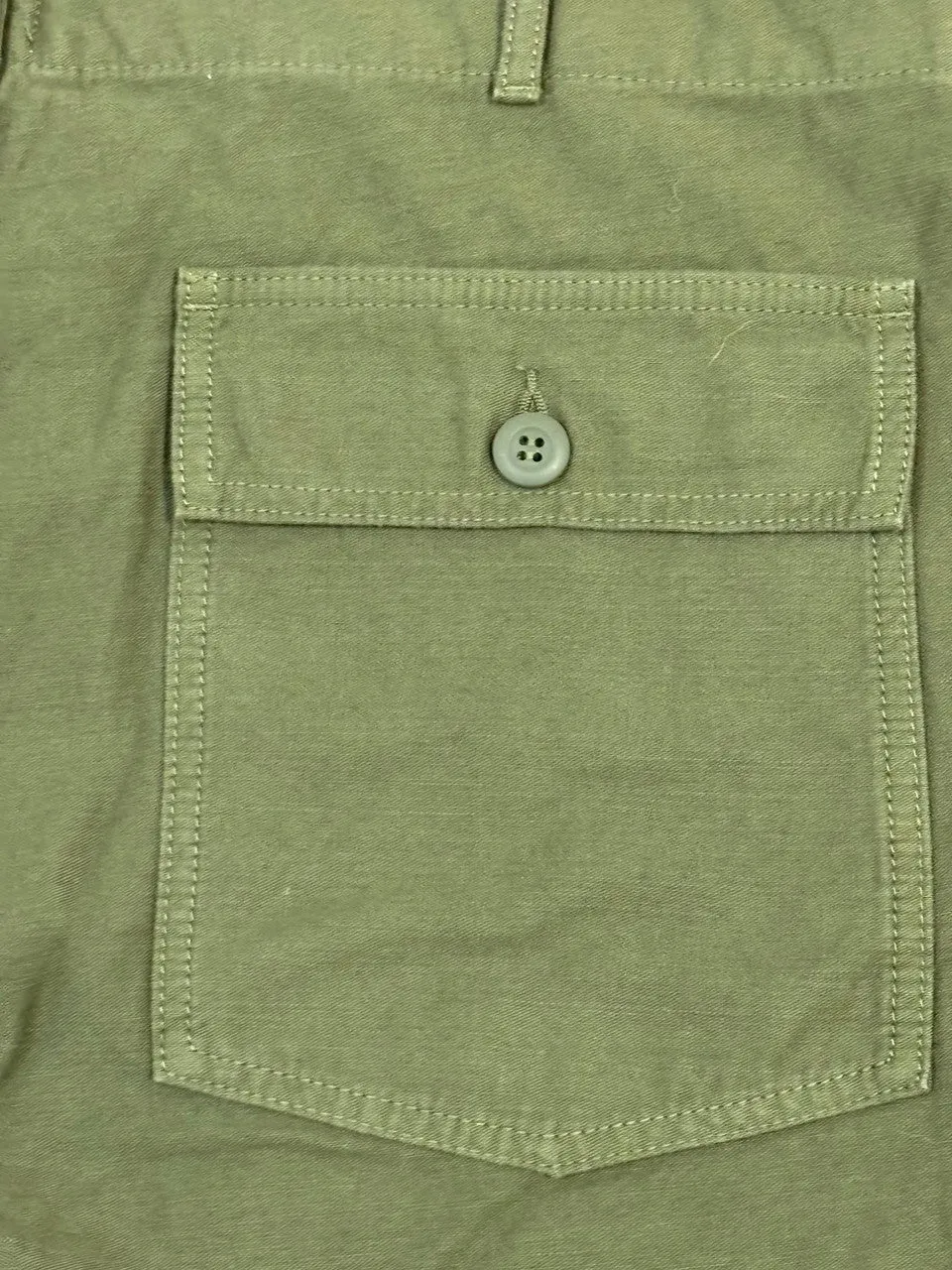 Tellason Fatigue Pant - Olive Sateen Straight Leg sold by Berkeley Supply product image thumbnail 4