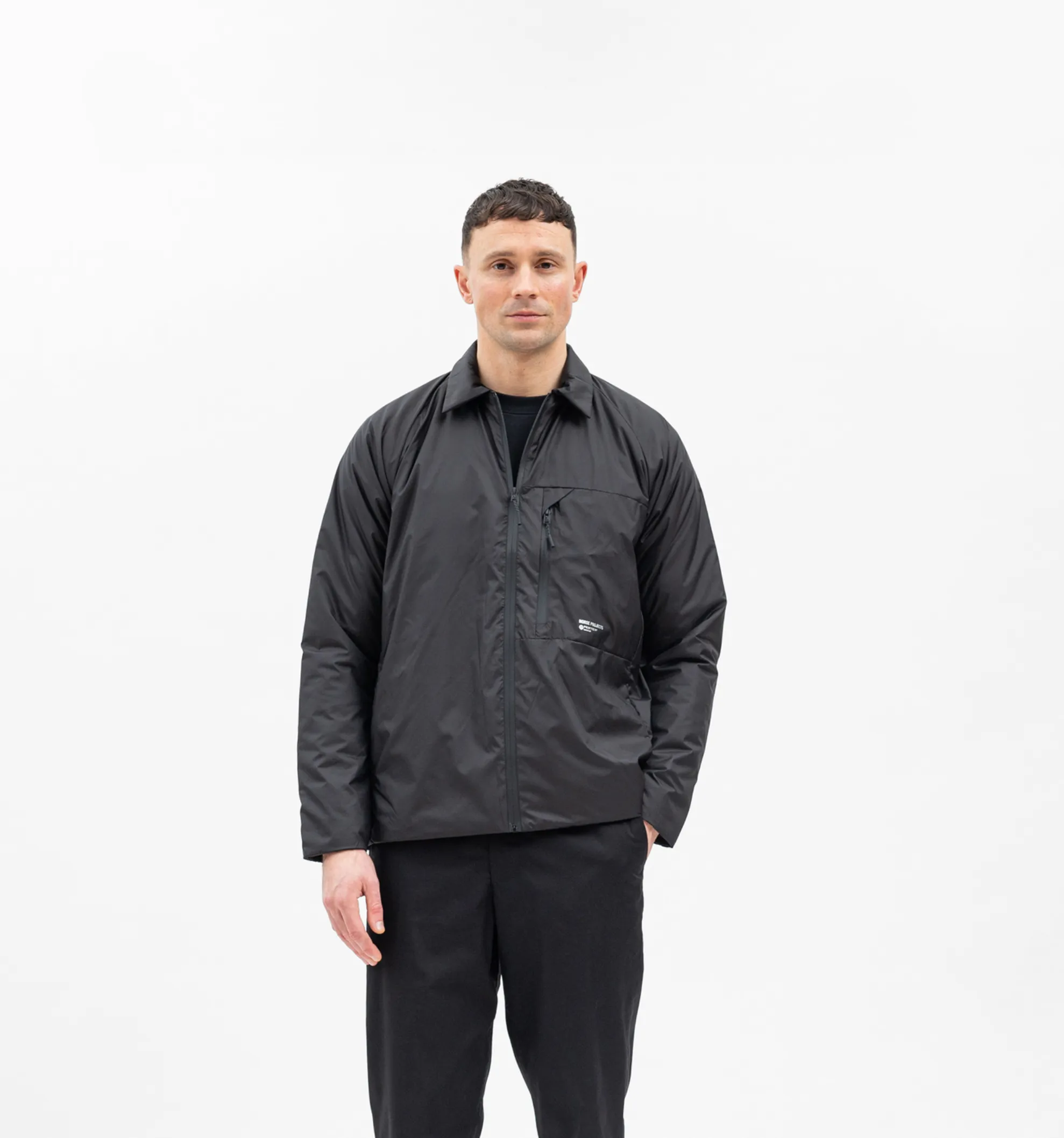 Norse Projects Osa Light Pertex Shirt Jacket - Black sold by Berkeley Supply product image thumbnail 2