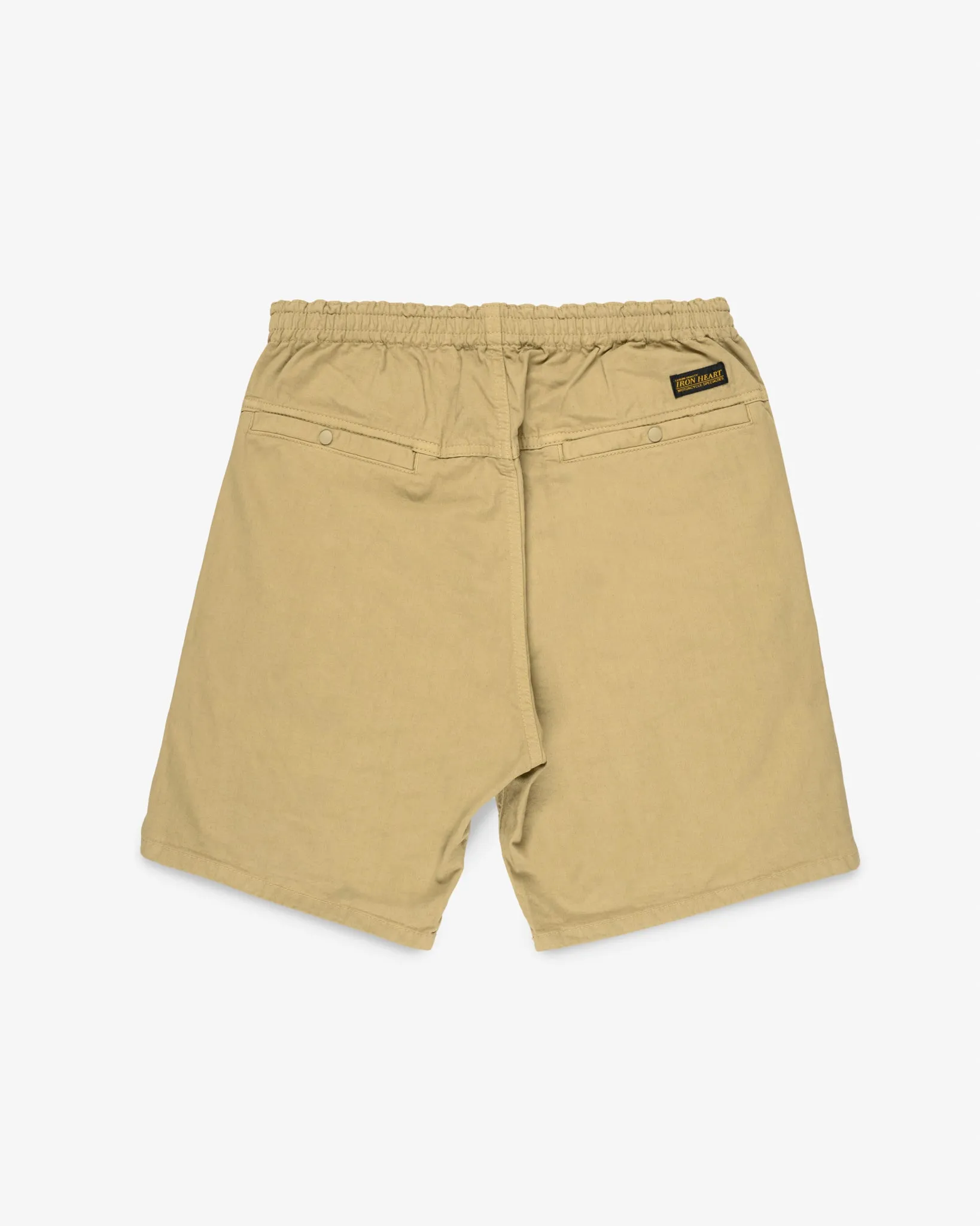 Iron Heart - Cotton Easy Shorts - Khaki sold by Berkeley Supply product image thumbnail 2