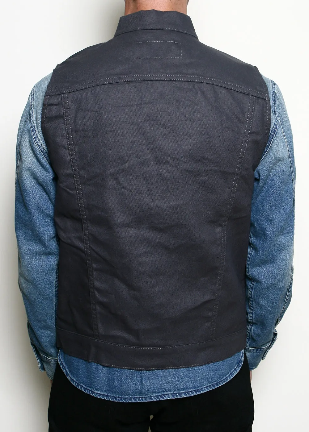 Rouge Territory Dry Wax Canvas Supply Vest - Grey sold by Berkeley Supply product image thumbnail 5