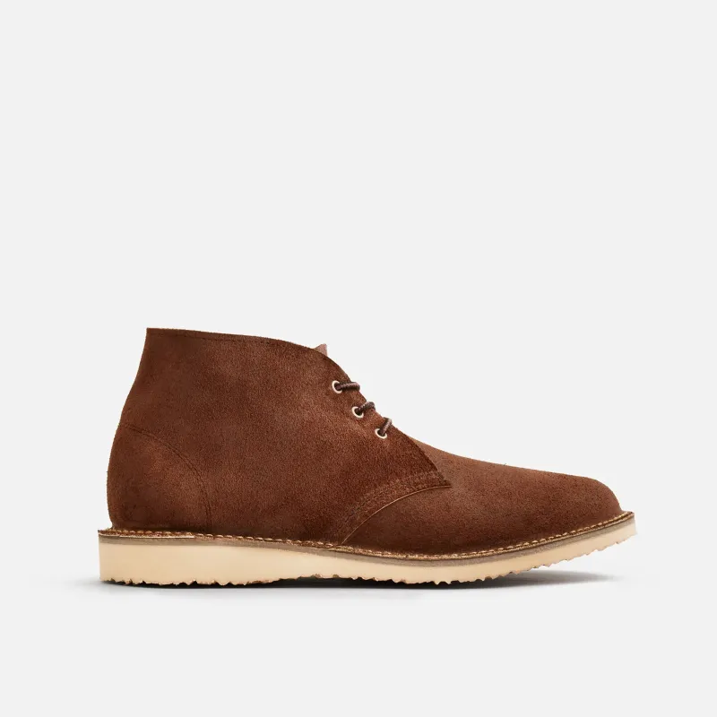 Red Wing Heritage Seconds Weekender Chukka - Chocolate Muleskinner Leather #3315D made by Red Wing Shoes