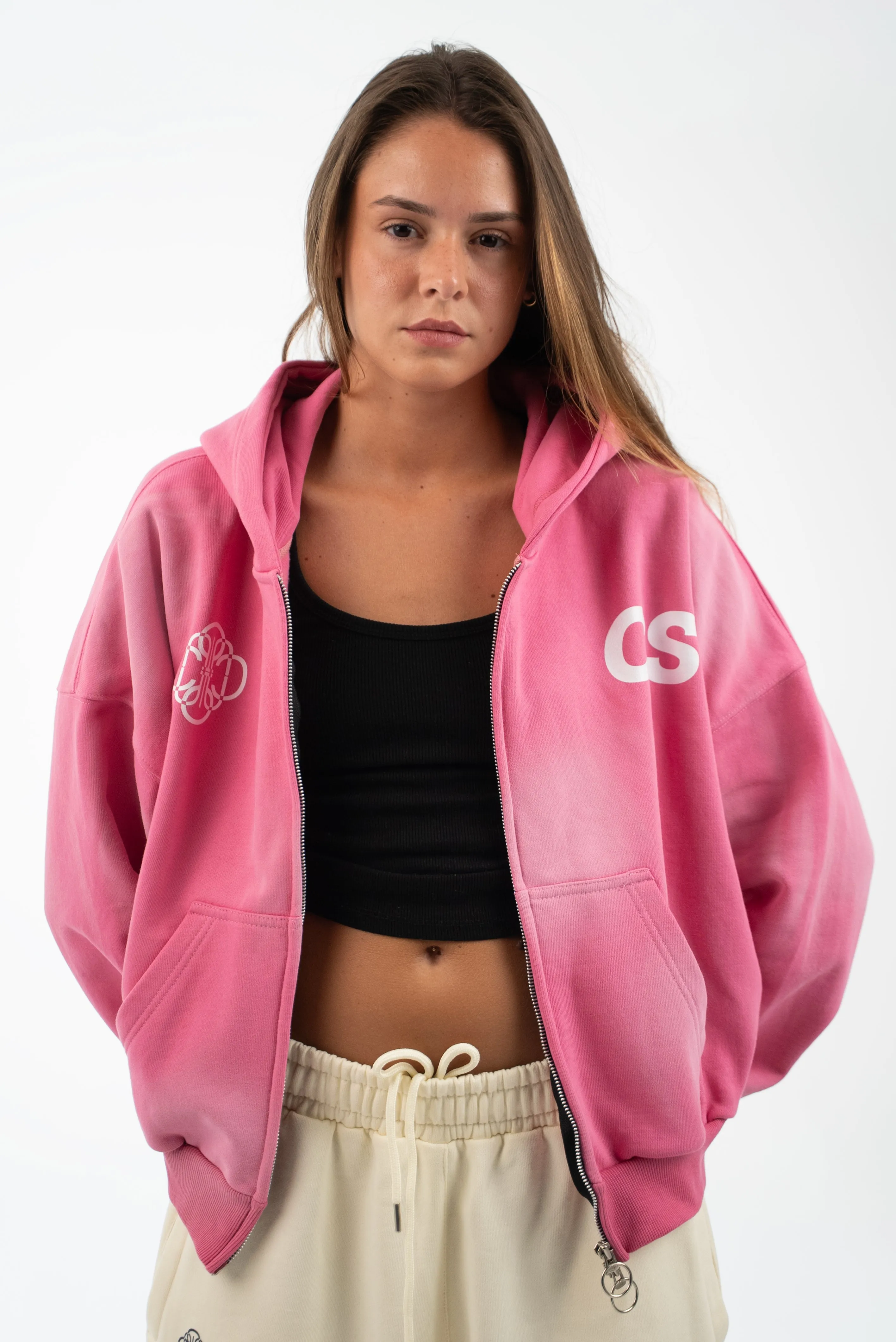CENTENARY HOODIE PINK sold by Couture Studios product image thumbnail 5