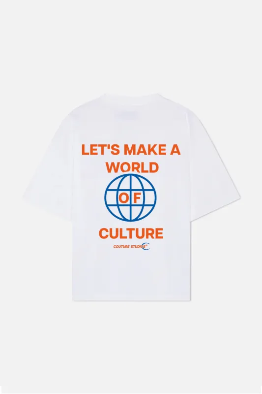 MAKE A WORLD TEE made by Couture Studios