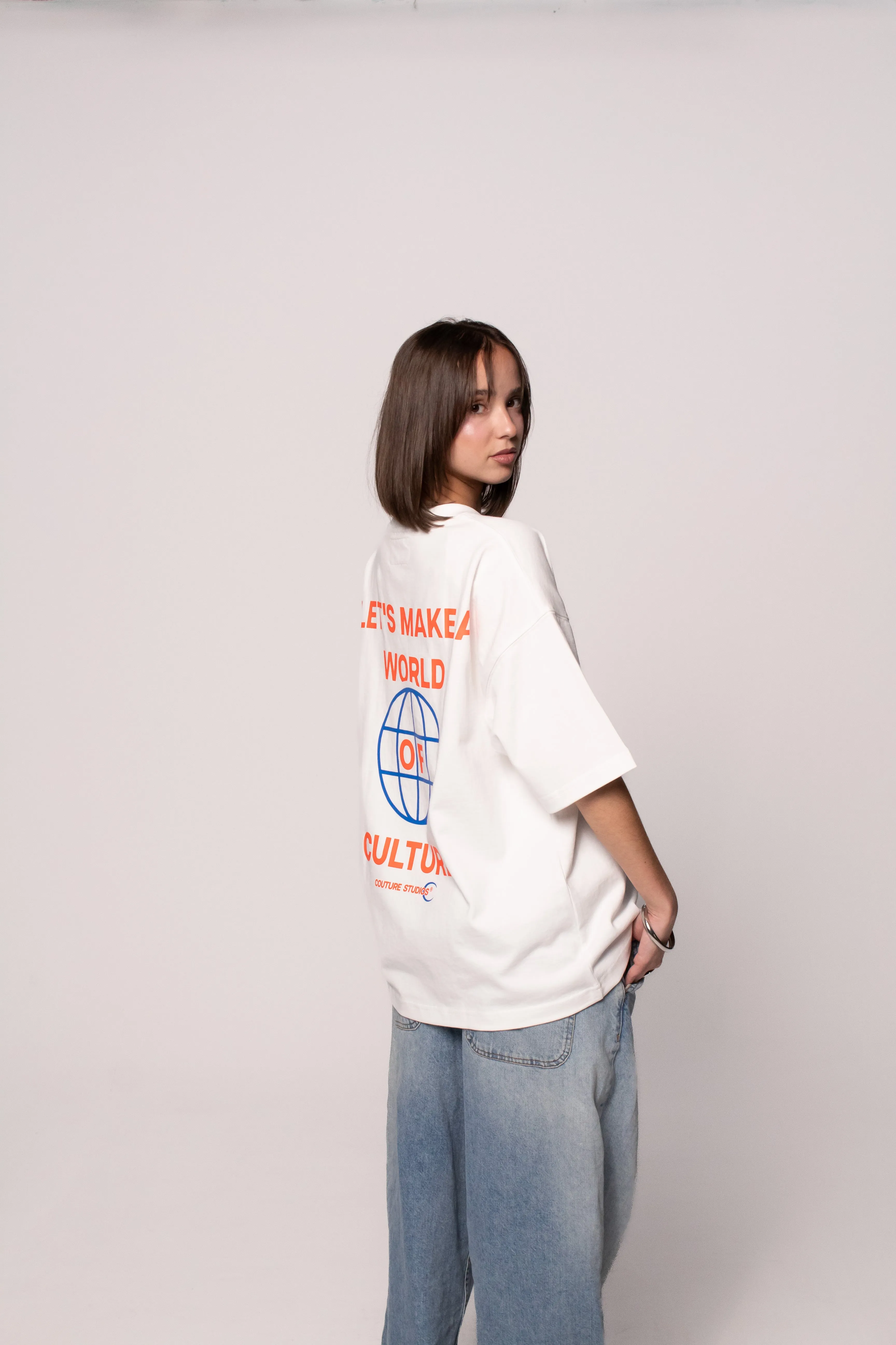 Make a World Tee sold by Couture Studios product image thumbnail 4