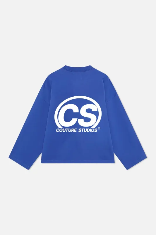 CS CREWNECK BLUE made by Couture Studios