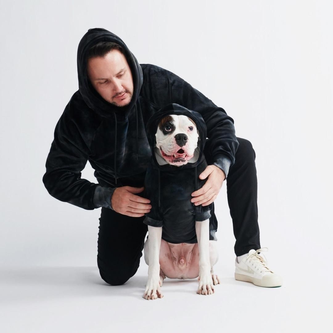Velvet Human Hoodie - Obsidian Black sold by Spark Paws product image thumbnail 5