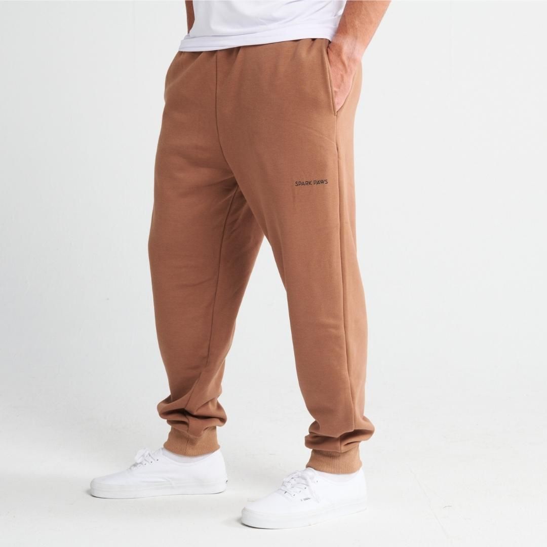 Essential Sweatpant - Chestnut Brown (SIZE M & L) sold by Spark Paws
