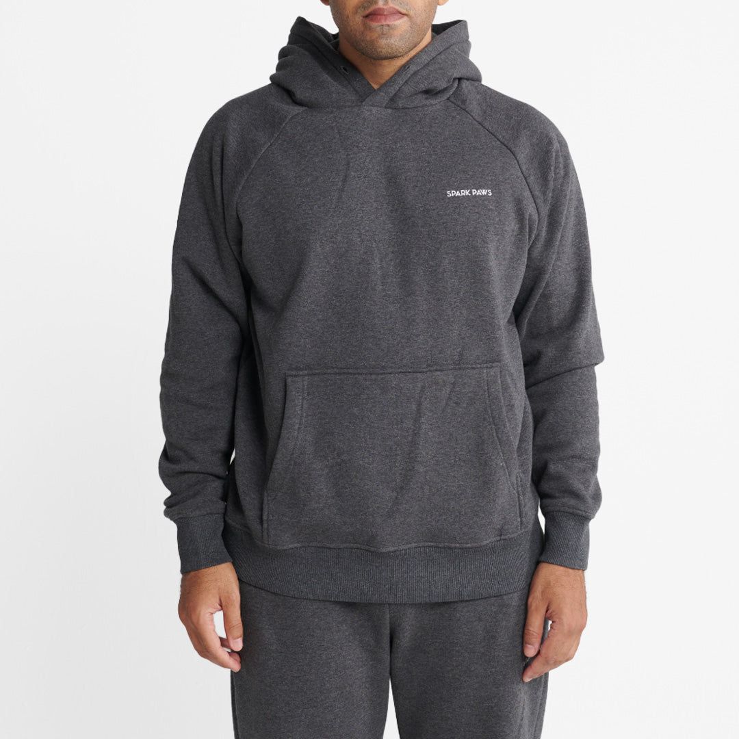 Essential Human Hoodie - Dark Grey sold by Spark Paws product image thumbnail 2