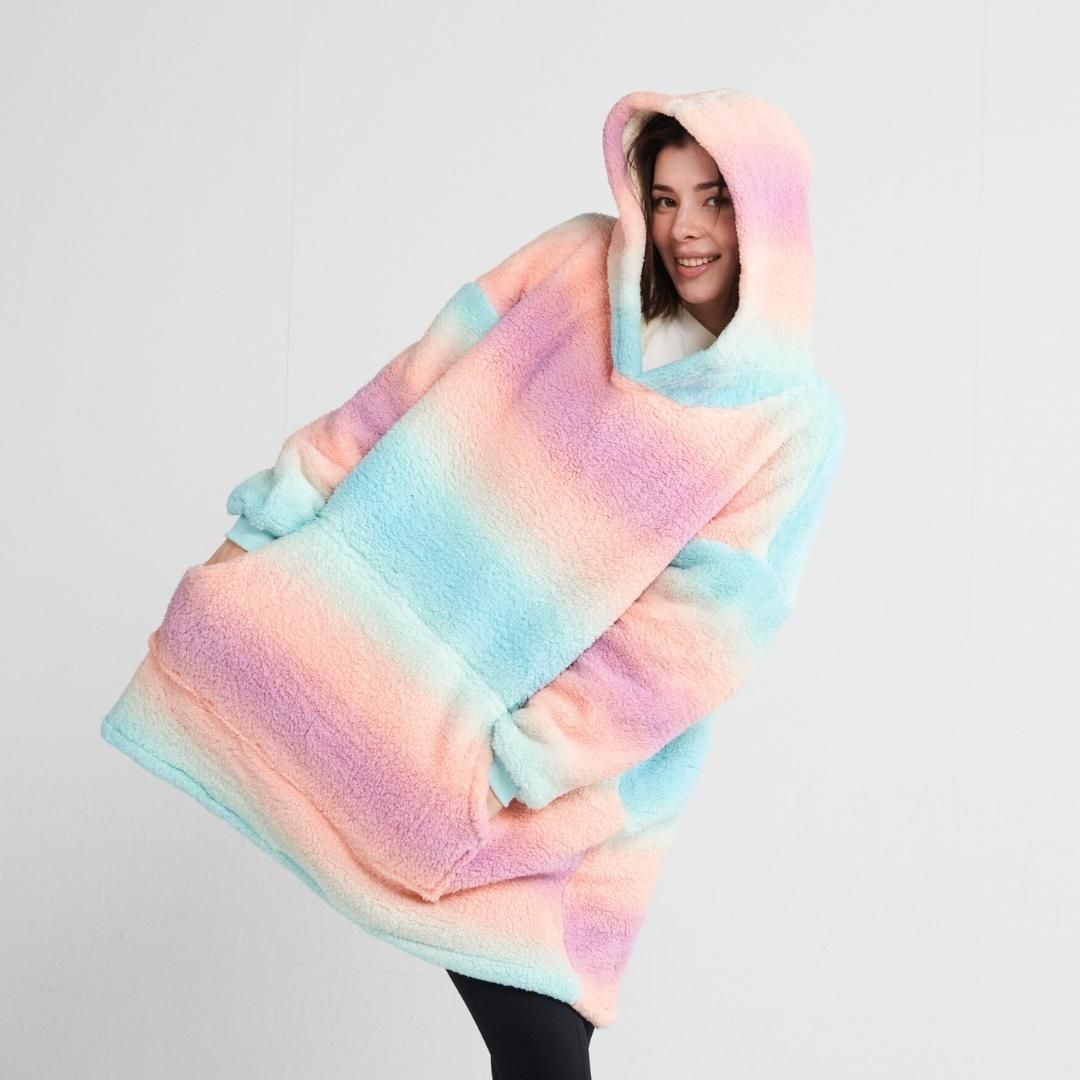 Fluffdreams Oversized Human Hoodie - Pastel Icing sold by Spark Paws product image thumbnail 2