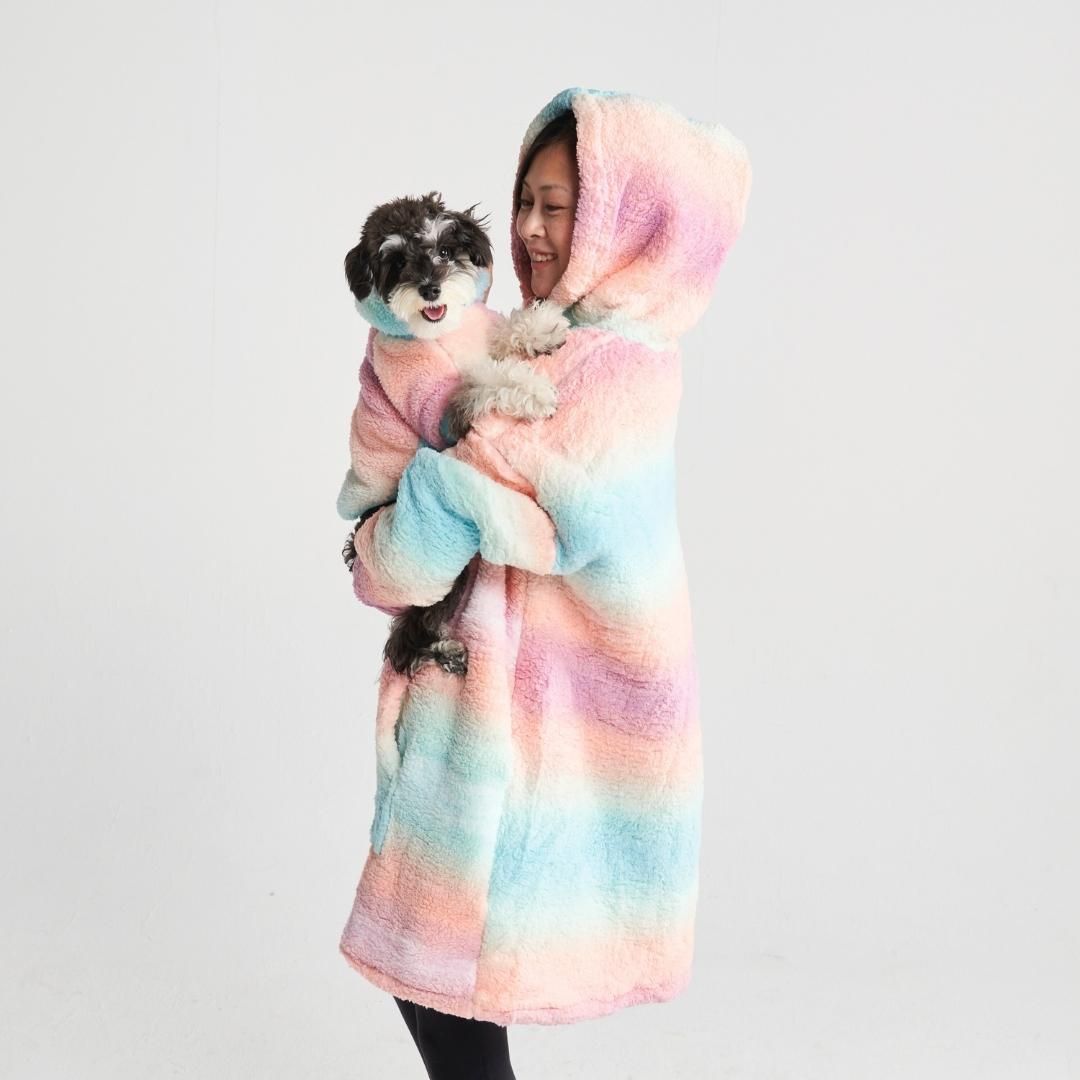 Fluffdreams Oversized Human Hoodie - Pastel Icing sold by Spark Paws