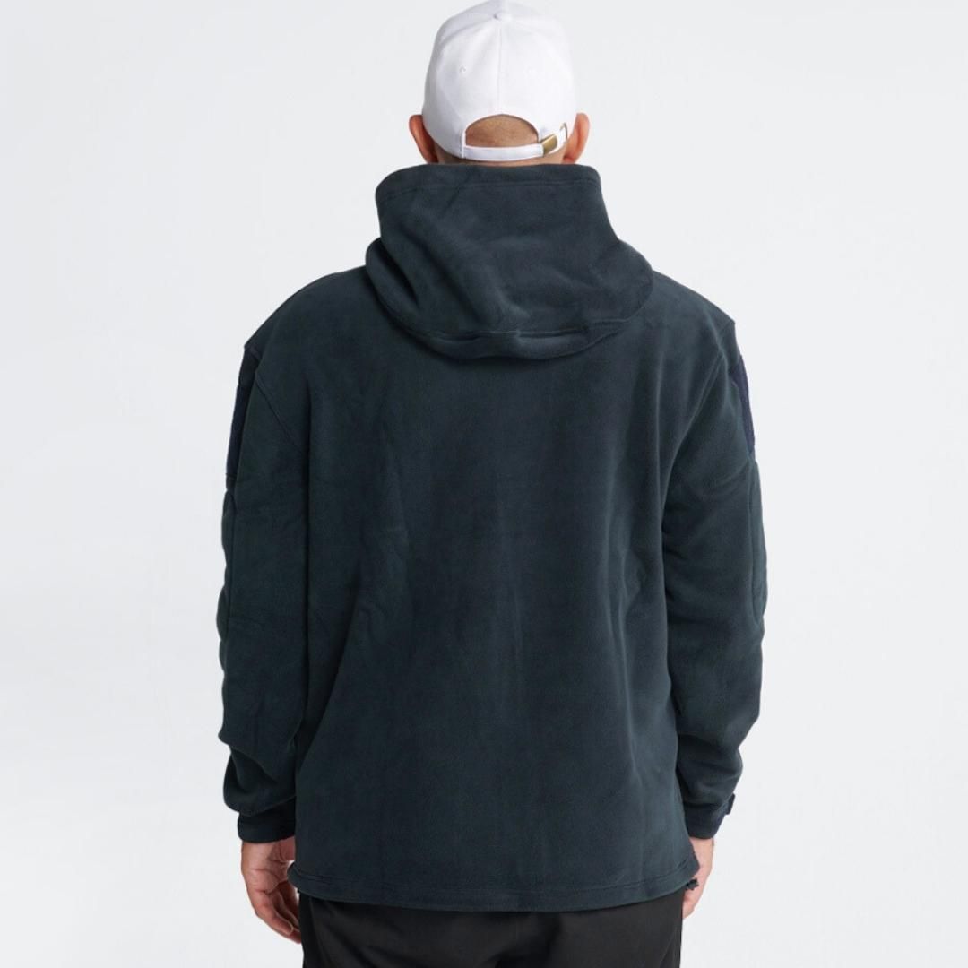 CozyFlex Utility Human Hoodie - Black sold by Spark Paws product image thumbnail 5