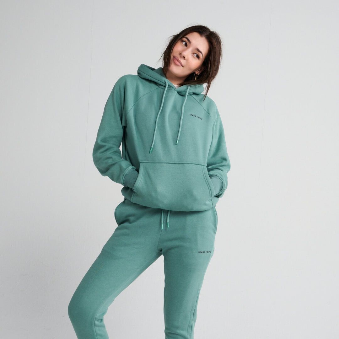 Essential Human Hoodie - Teal sold by Spark Paws product image thumbnail 4