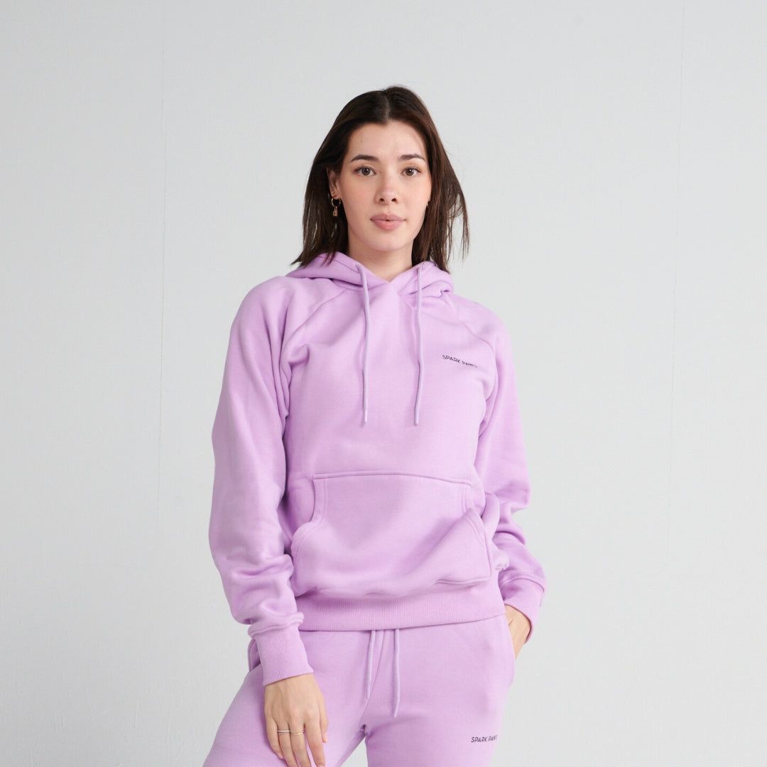 Essential Human Hoodie - Orchid Purple sold by Spark Paws product image thumbnail 2