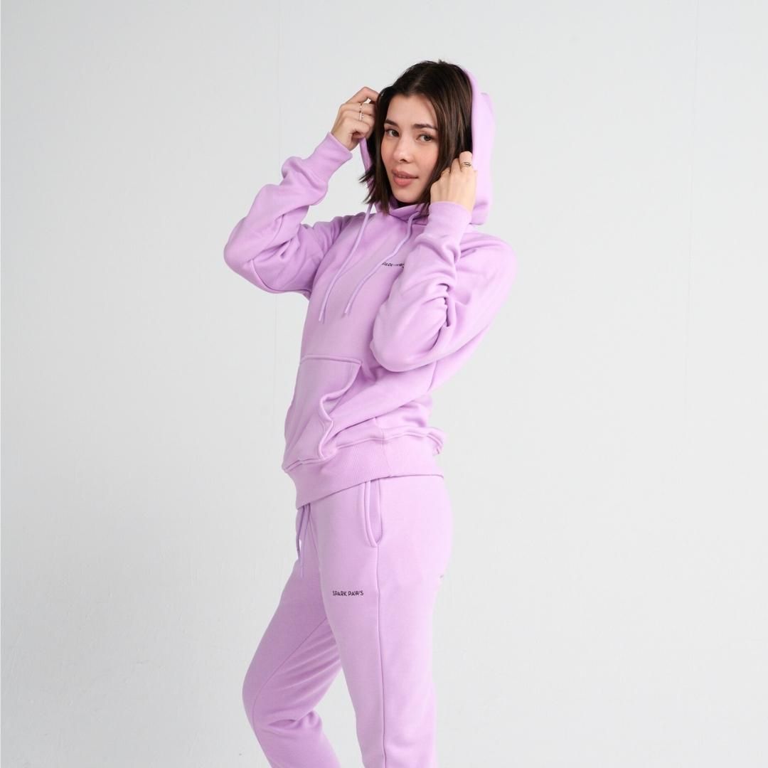 Essential Human Hoodie - Orchid Purple sold by Spark Paws product image thumbnail 3