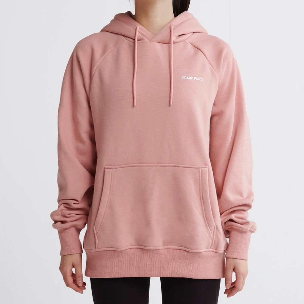 Essential Human Hoodie - Dusty Pink sold by Spark Paws product image thumbnail 5