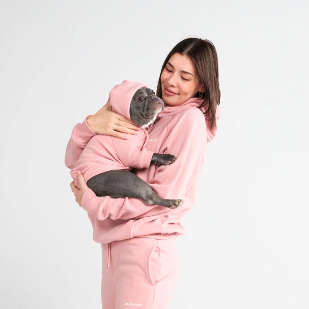 Essential Human Hoodie - Dusty Pink sold by Spark Paws