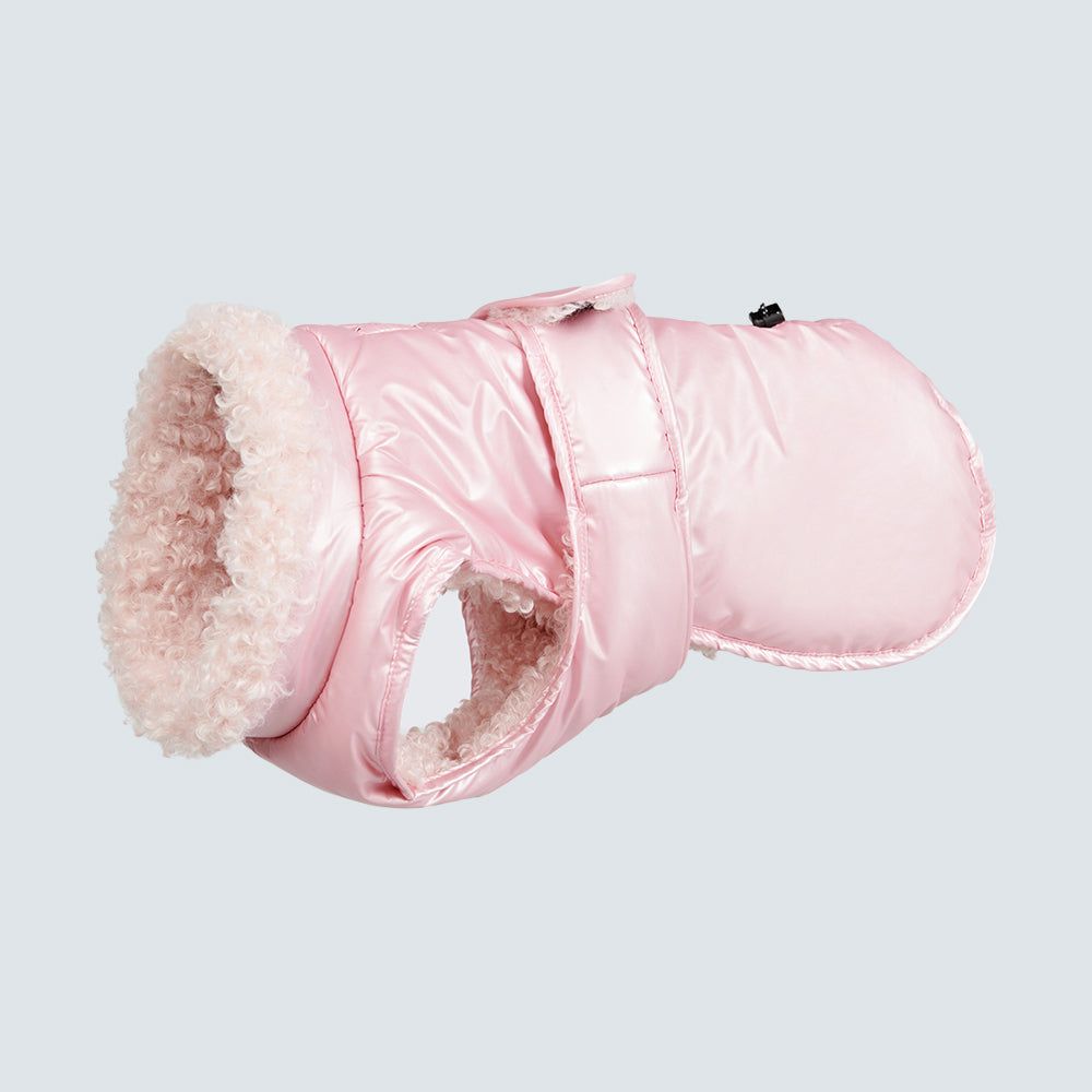 Slip-on Winter Jacket - Metallic Pink sold by Spark Paws product image thumbnail 2