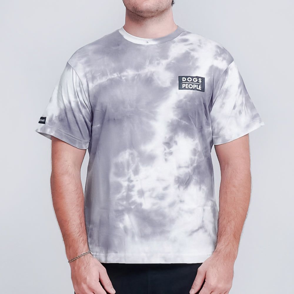 Dogs Over People T-Shirt - Vintage Grey sold by Spark Paws product image thumbnail 2