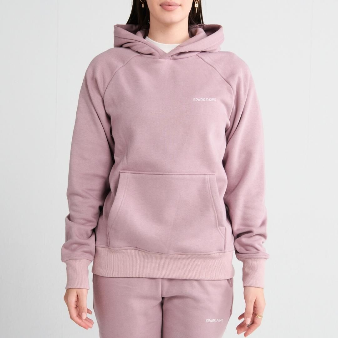Essential Human Hoodie - Purple Taupe sold by Spark Paws product image thumbnail 3