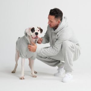 Essential Human Hoodie - Light Grey sold by Spark Paws