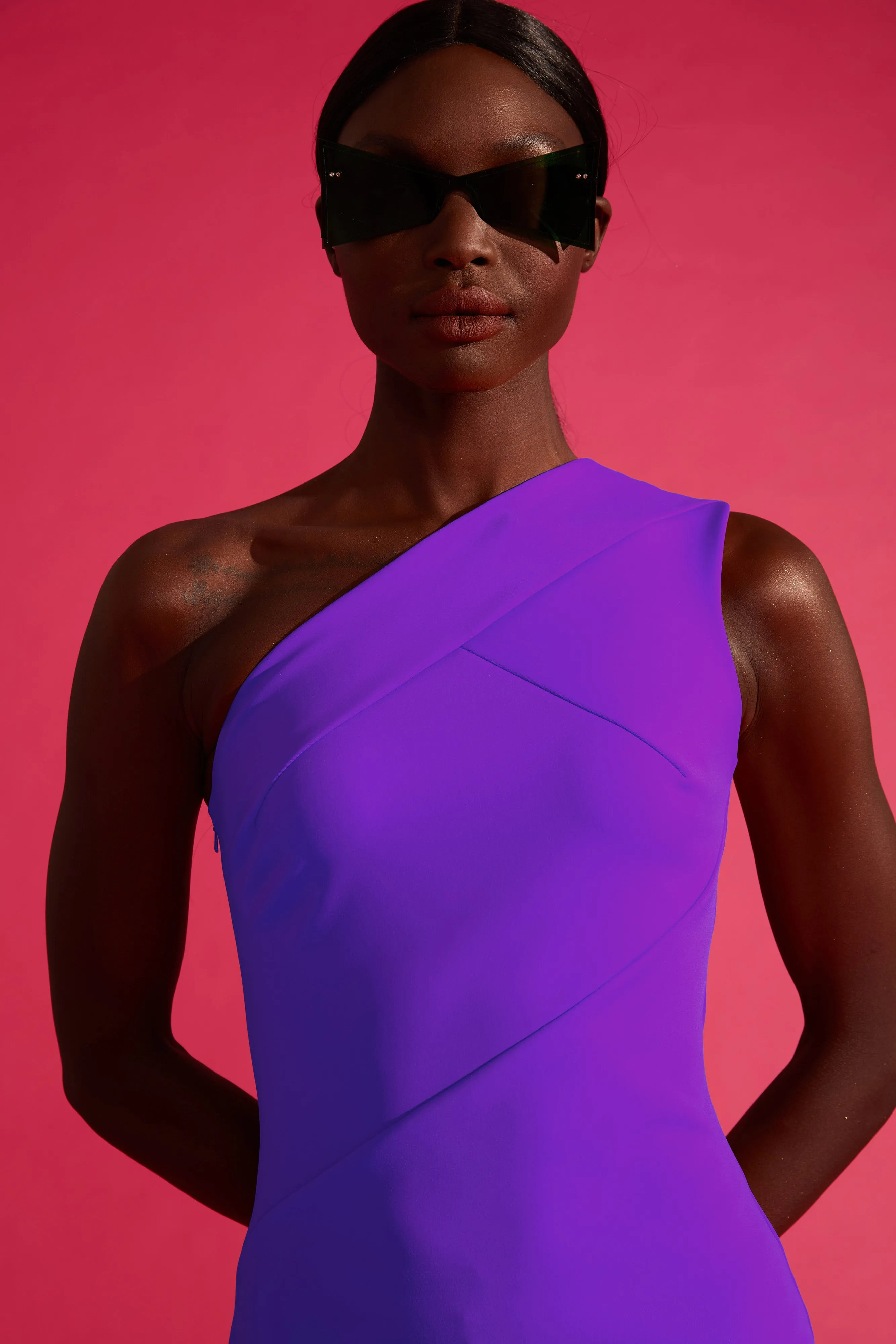 Asymmetrical Bodycon Dress sold by L’momo product image thumbnail 5