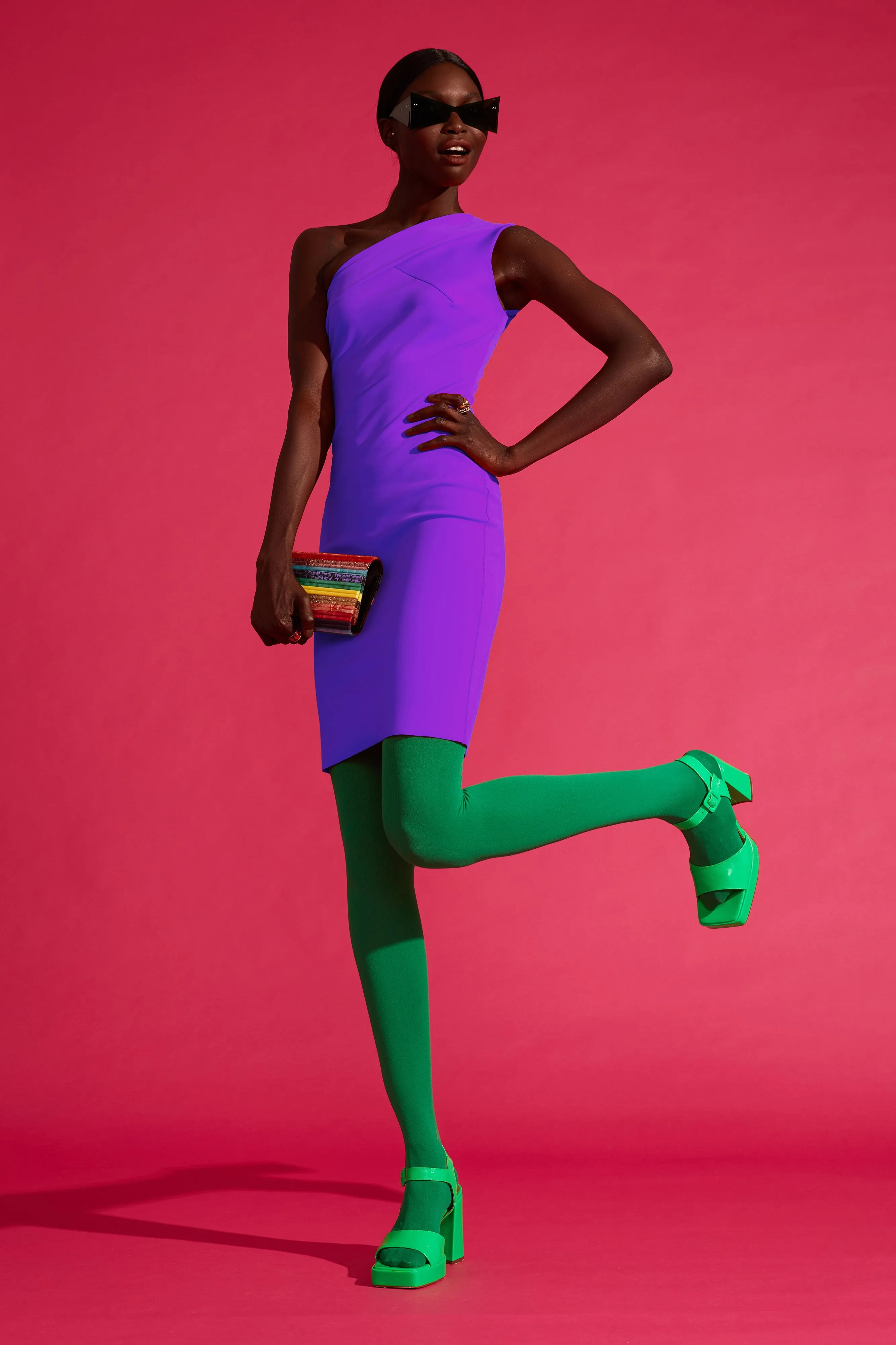 Asymmetrical Bodycon Dress sold by L’momo product image thumbnail 4