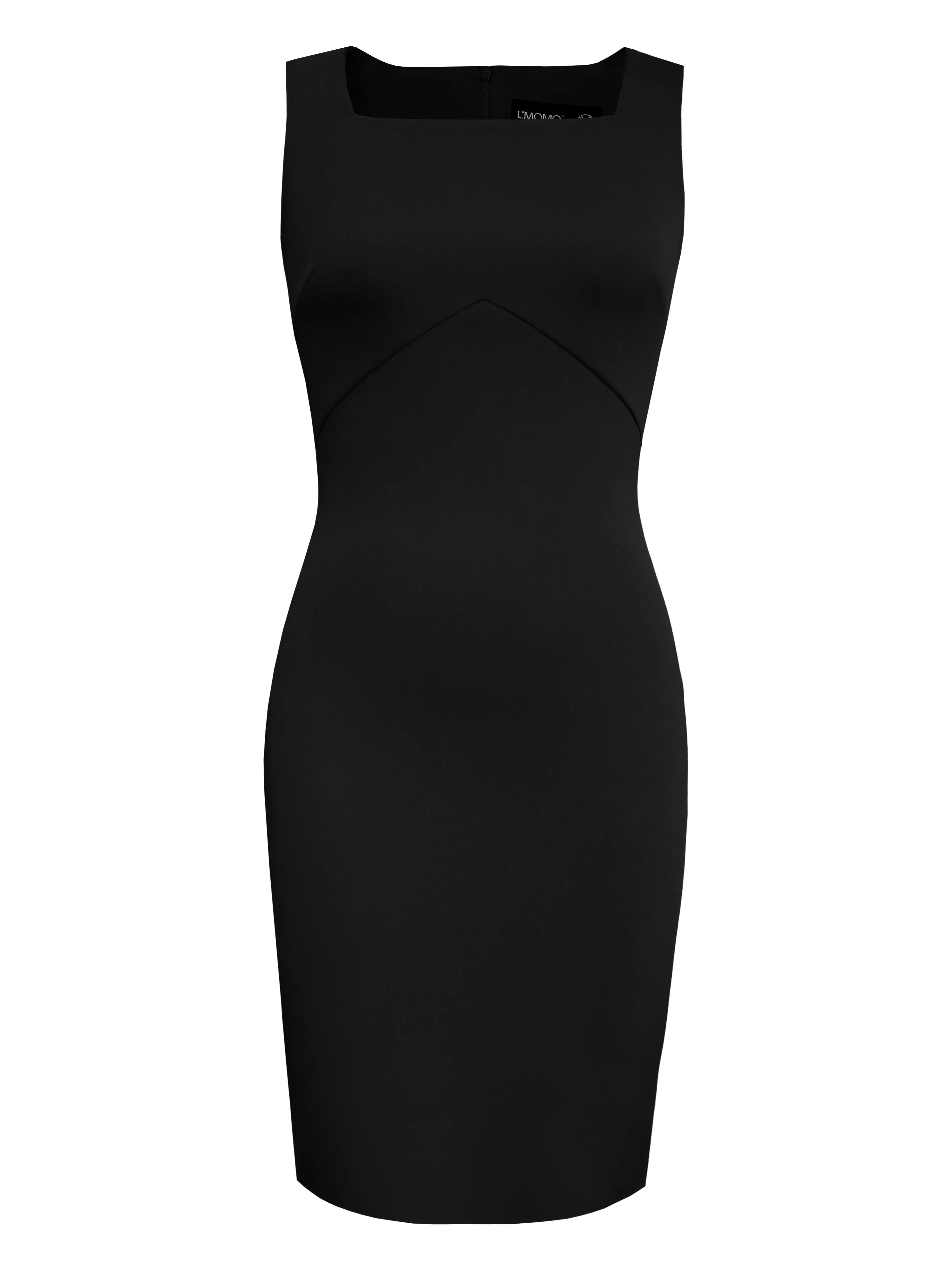 Square-Neck Sheath Dress sold by L’momo product image thumbnail 4