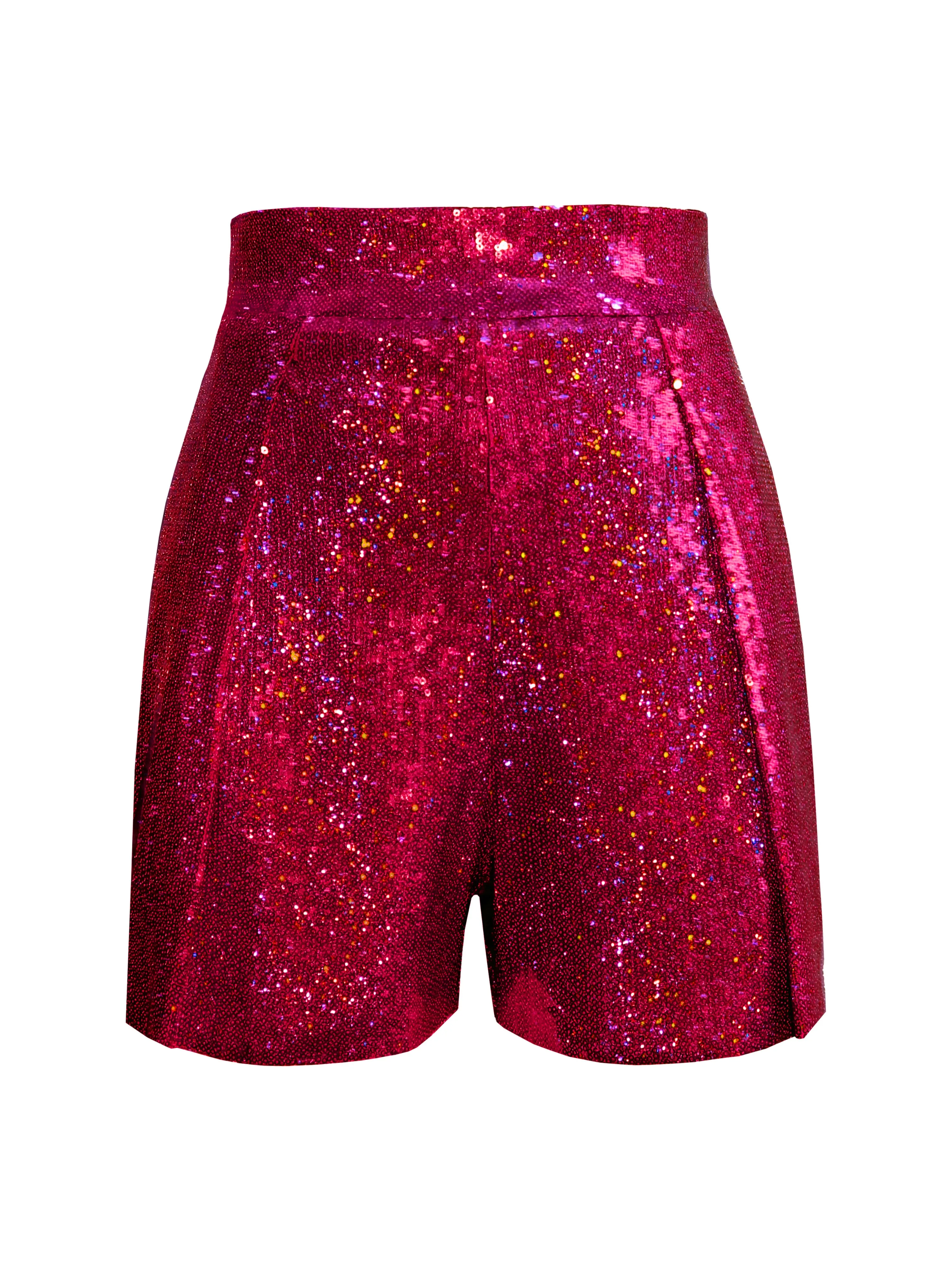 Sequined High-Waist Shorts sold by L’momo product image thumbnail 4