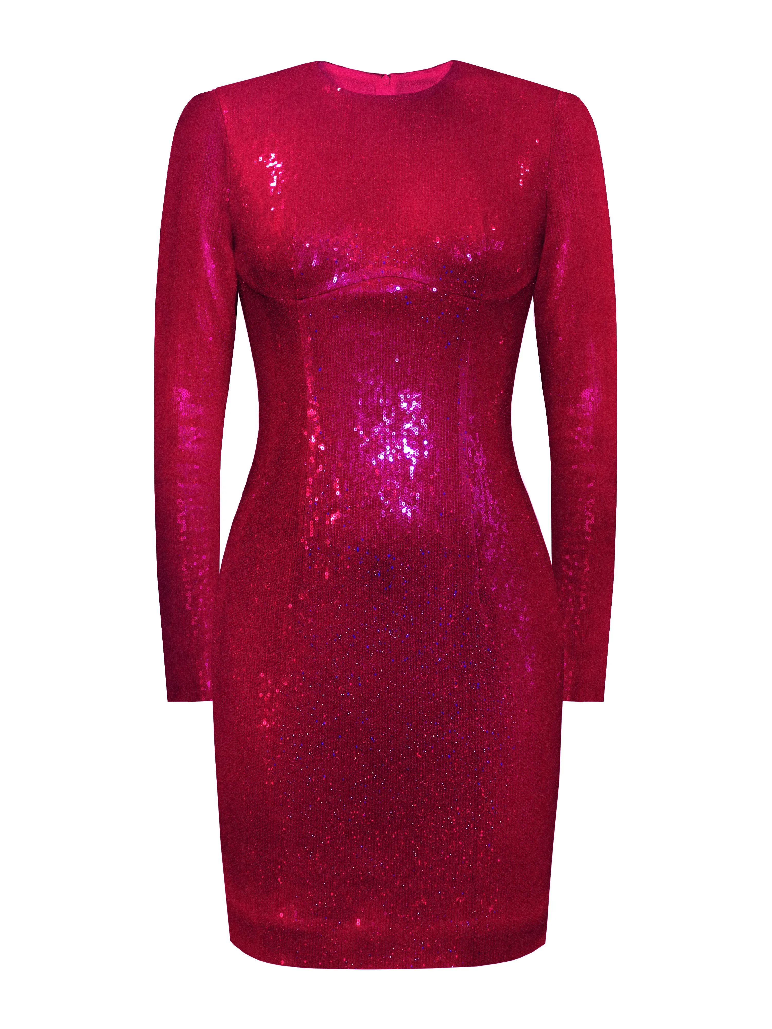 Sequined Long Sleeve Dress sold by L’momo product image thumbnail 5