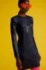 Sequined Long Sleeve Dress sold by L’momo