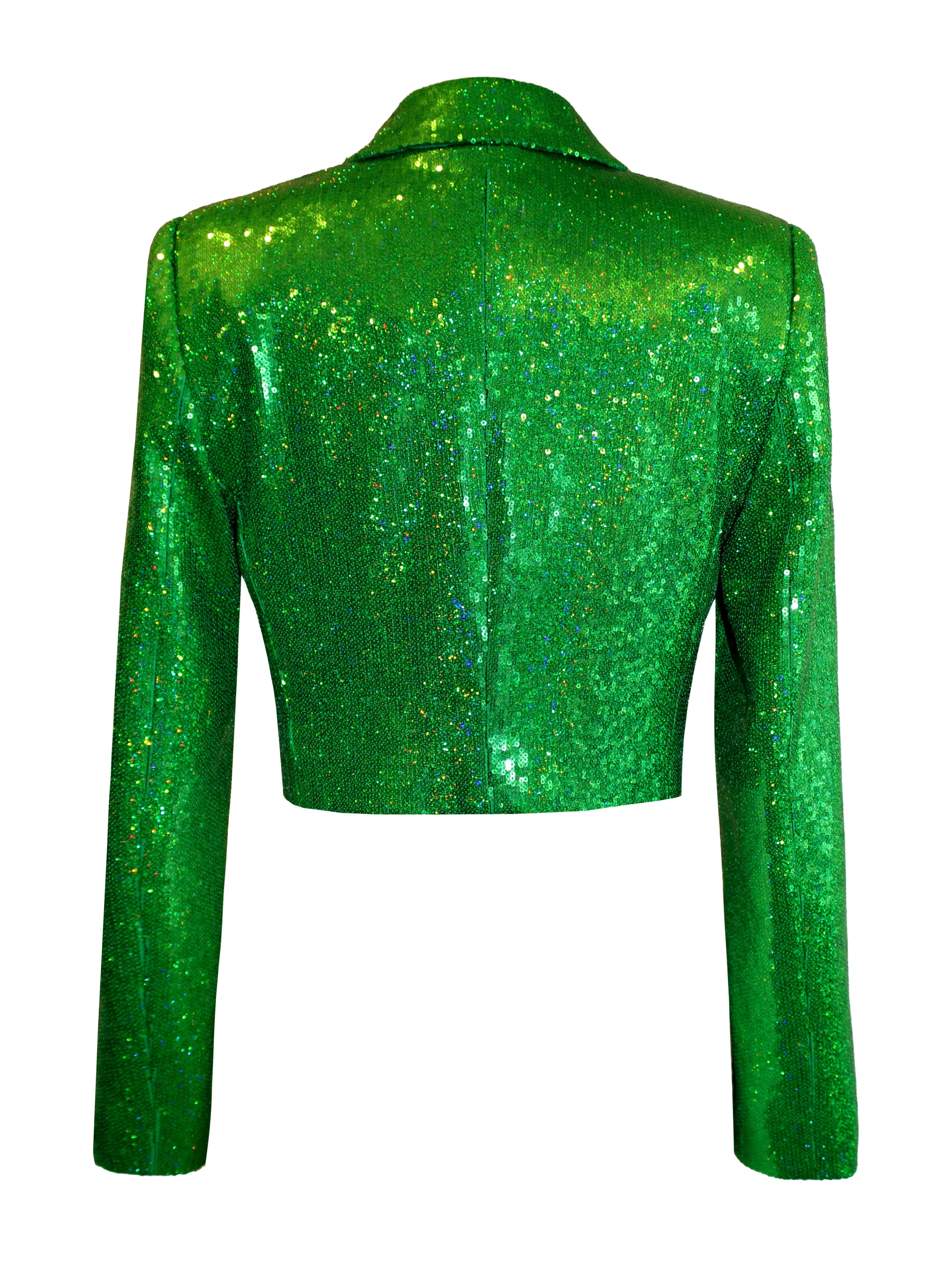 Sequined Cropped Blazer sold by L’momo product image thumbnail 5