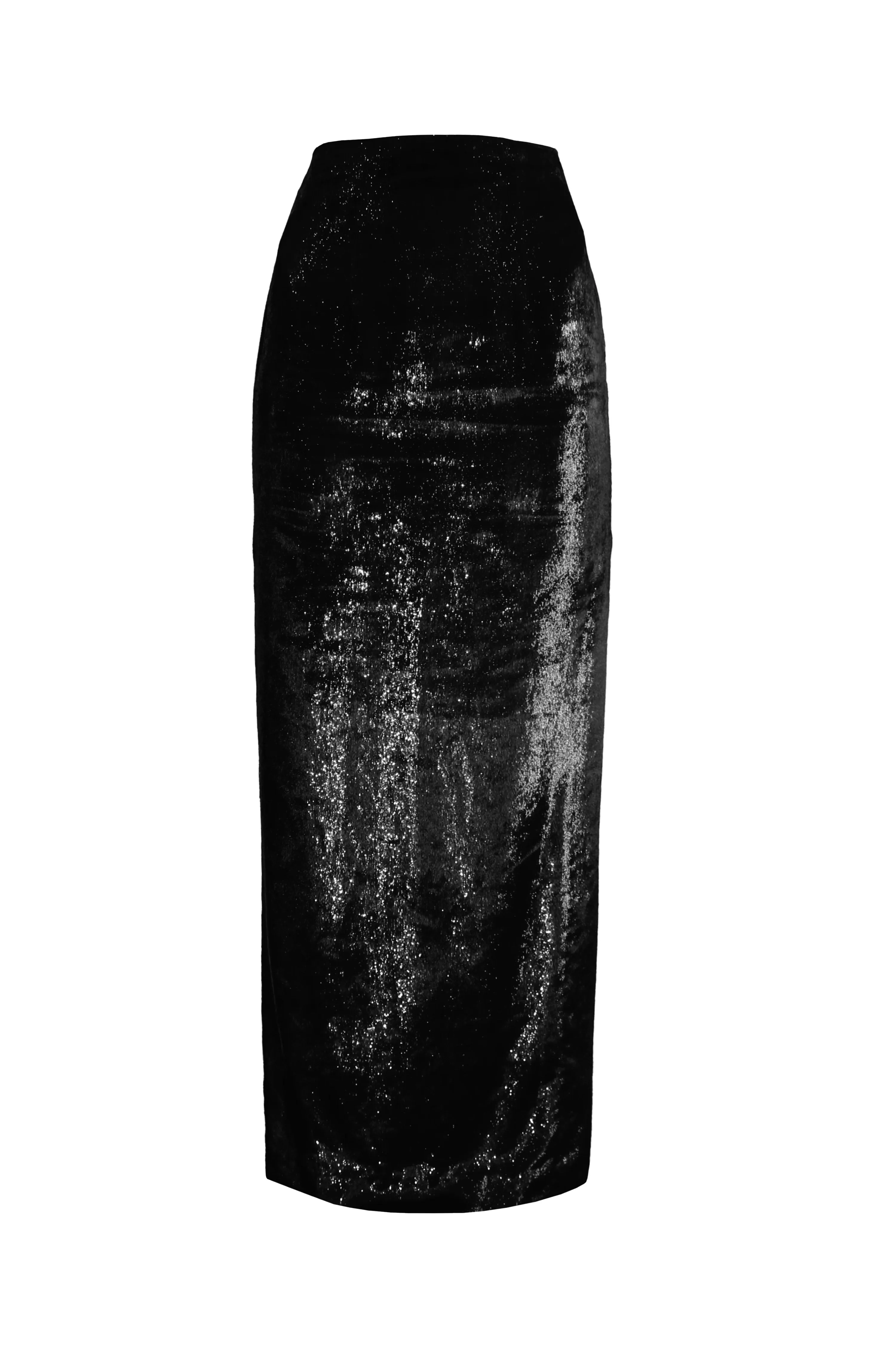 Lurex Velvet Maxi Skirt sold by L’momo product image thumbnail 5