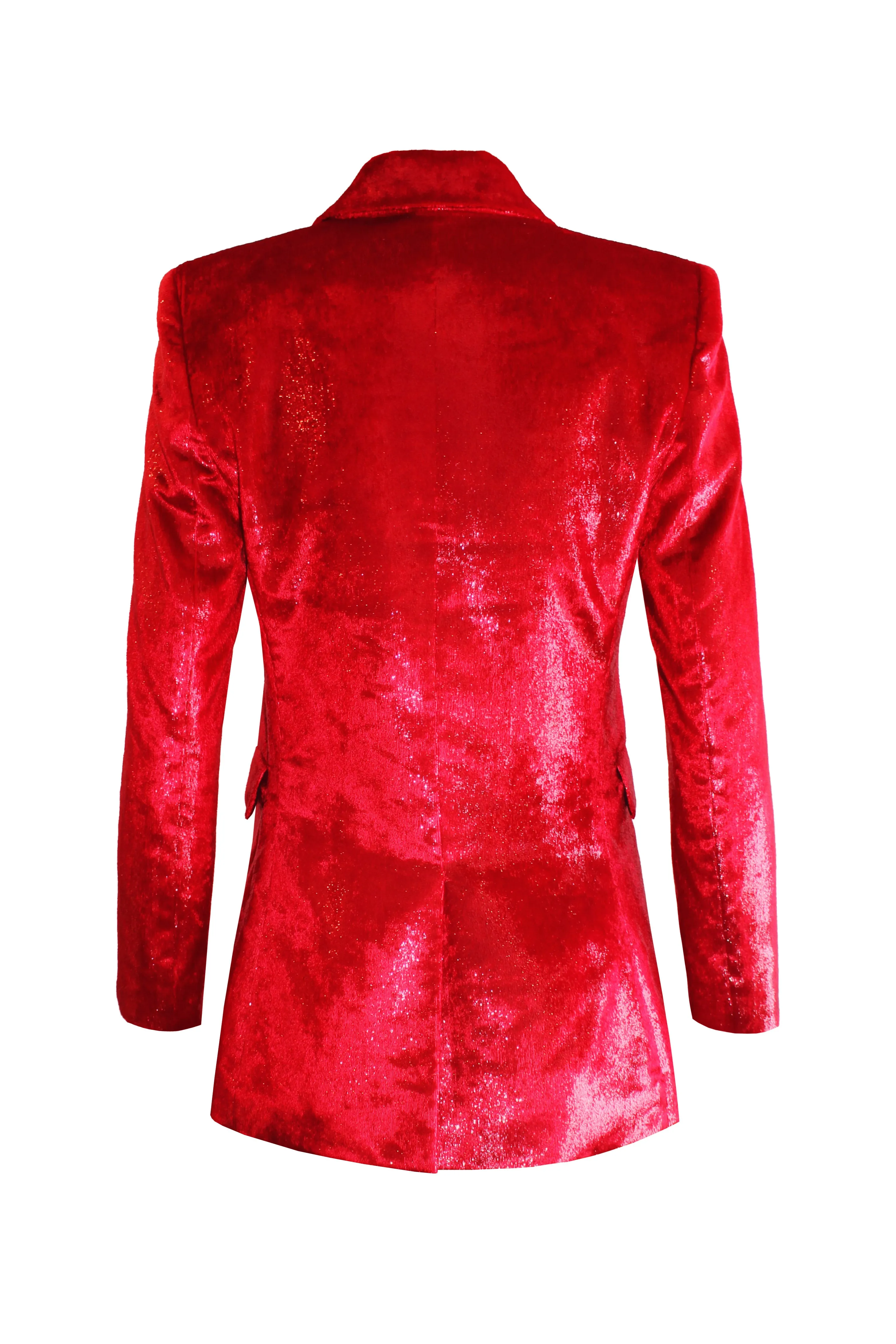 Lurex Velvet Blazer sold by L’momo product image thumbnail 5