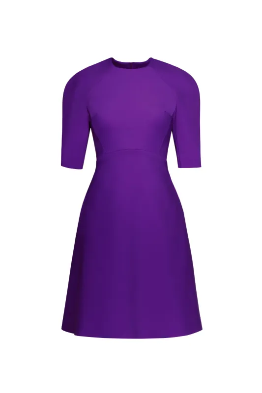 Puff Sleeve Above Knee Dress sold by L’momo