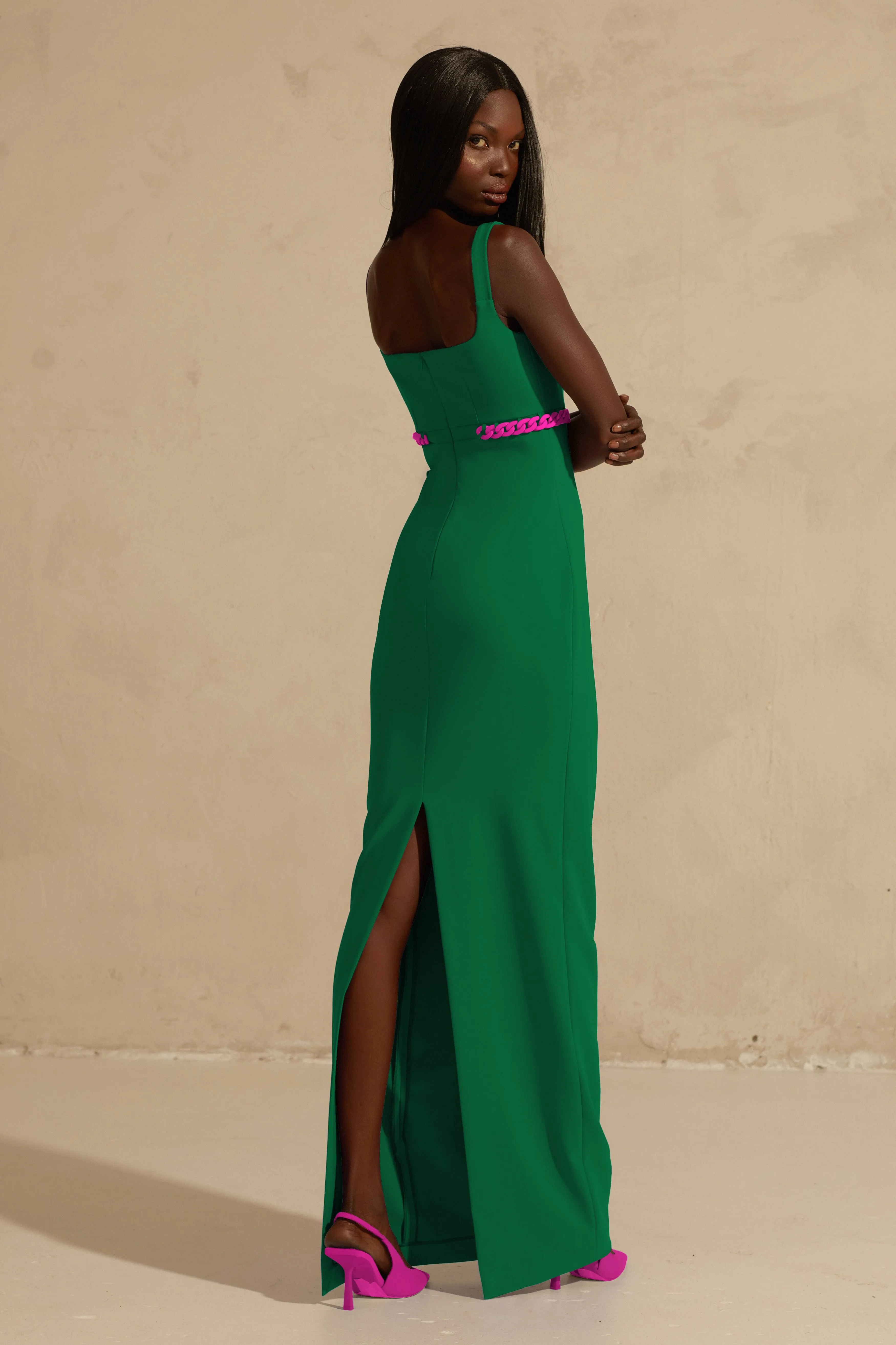 Square Neckline Maxi Dress sold by L’momo product image thumbnail 4
