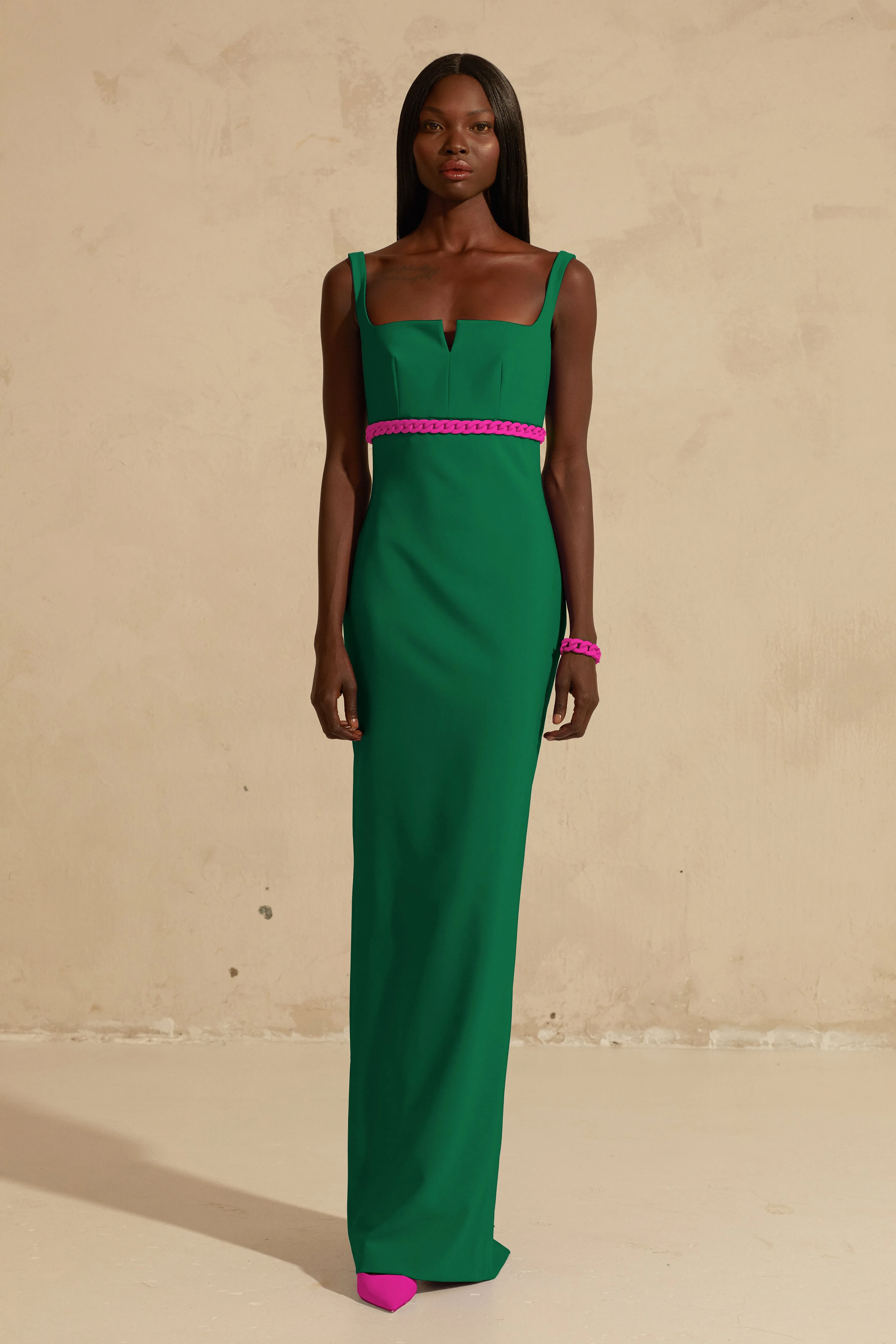 Square Neckline Maxi Dress sold by L’momo product image thumbnail 2