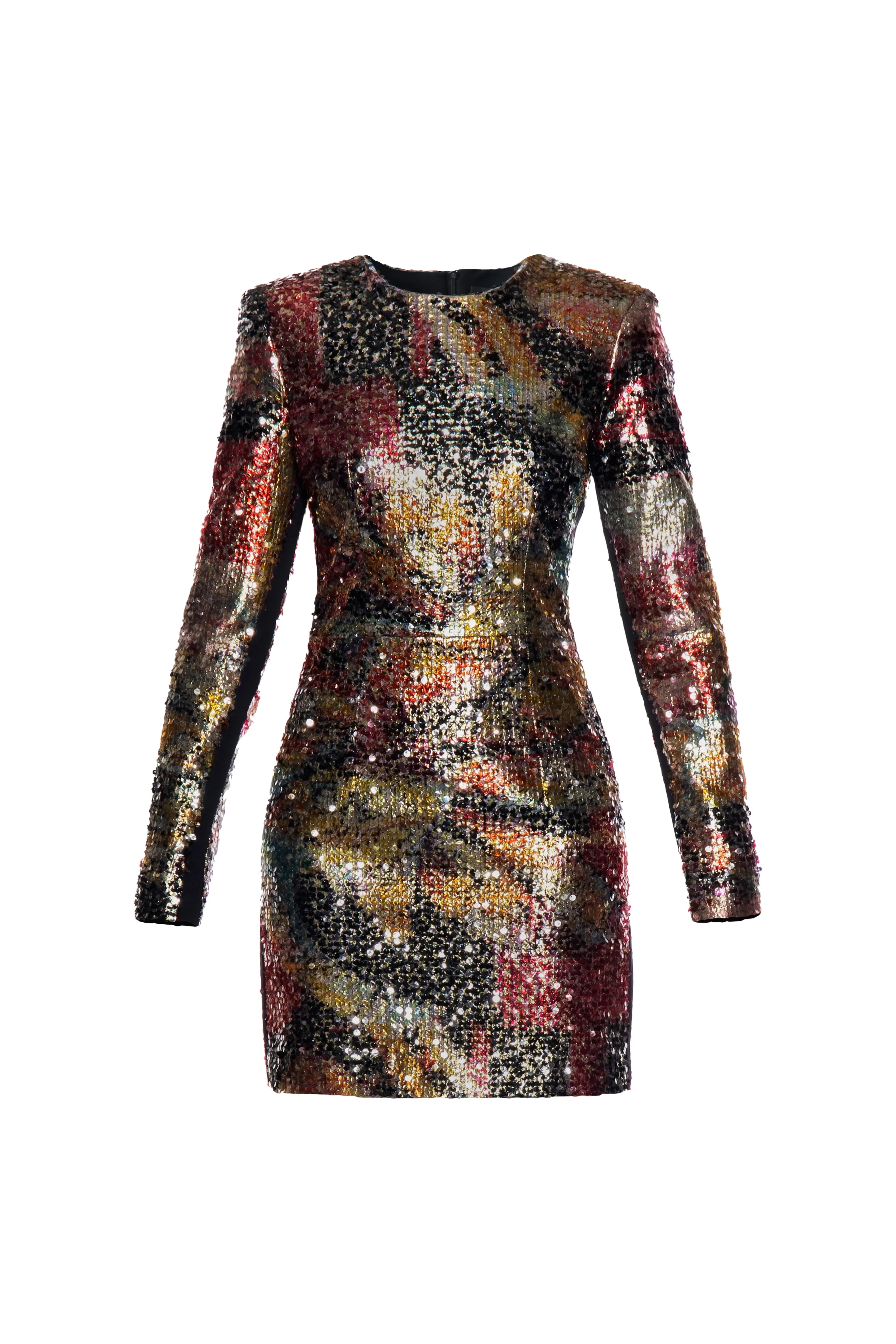Metallic Sequin Mini Dress sold by L’momo