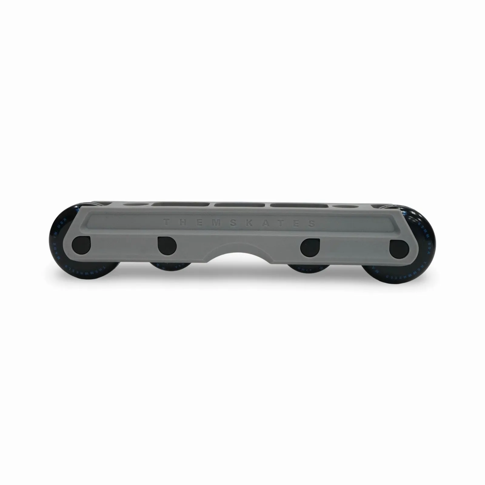901 GREY THEM ANTI - ROCKER FRAMES - 62MM 90A + 47mm 90A MADE IN USA WHEELS sold by Them Skates