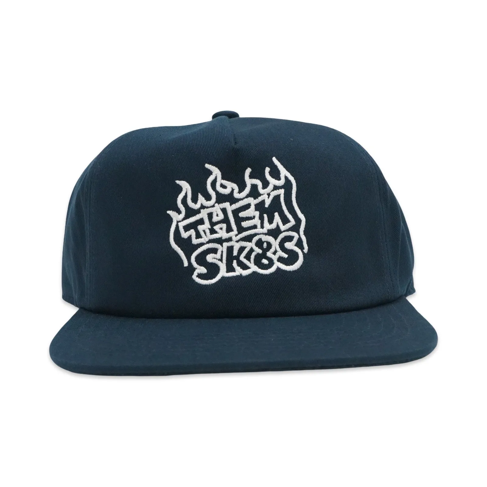 THEM SKATES - FIRE - SNAPBACK - HAT - BLUE sold by Them Skates