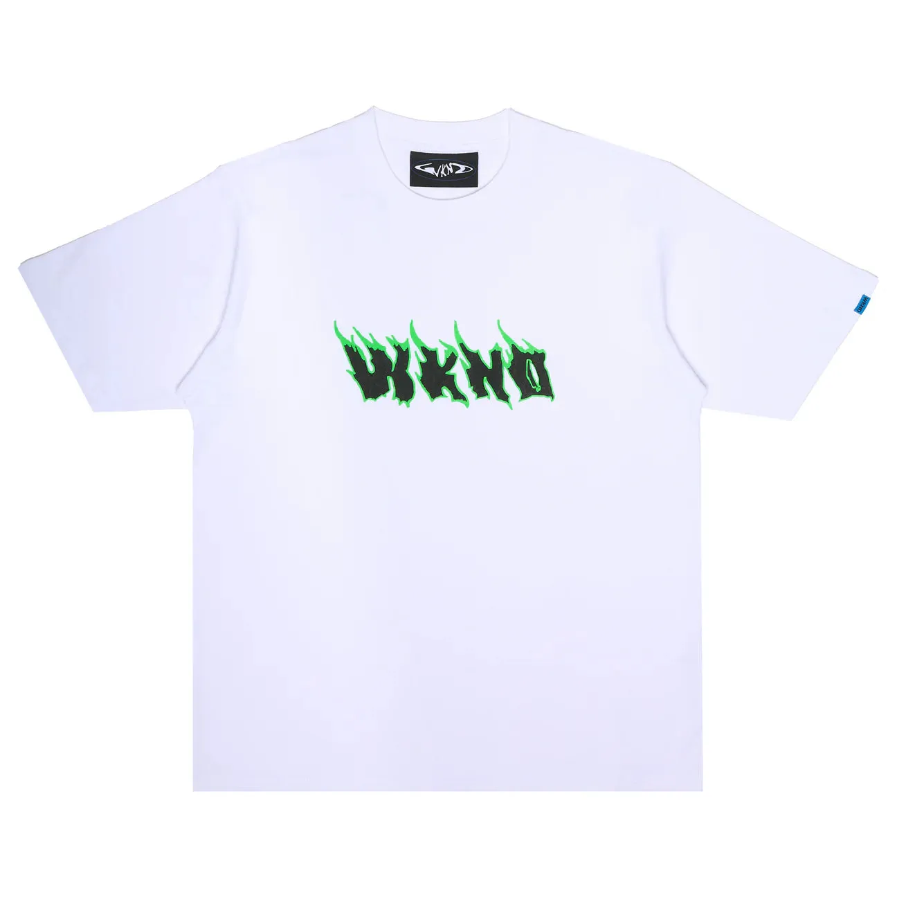Hot Fire Tee - White sold by Them Skates